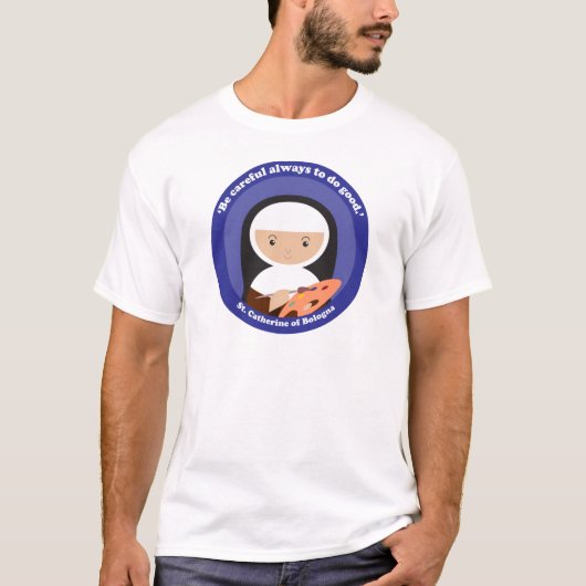 ボローニャの聖キャサリン Tシャツ (正面)