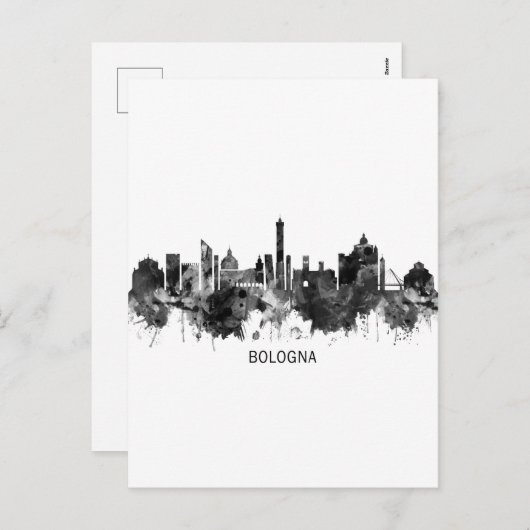 ボローニャイタリアスカイラインBW シーズンポストカード (正面/裏面)