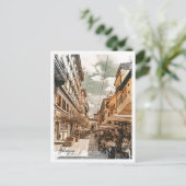 ボローニャイタリア美しい油ランドスケープ ポストカード (スタンド正面)