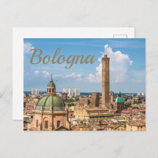 ボローニャエミリア – ロマーニャイタリアパノラマスーベリーホテル シーズンポストカード (正面/裏面)