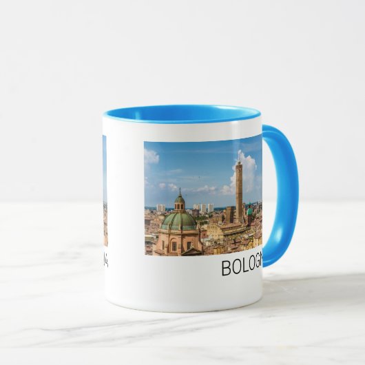 ボローニャエミリア – ロマーニャイタリアパノラマスーベリーホテル マグカップ (正面右)