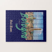 ボローニャエミリア – ロマーニャイタリアヴィンテージ土産 ジグソーパズル (横)