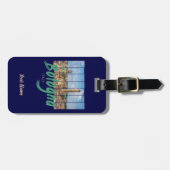 ボローニャエミリア – ロマーニャイタリアヴィンテージ土産 ラゲッジタグ (正面横)