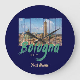 ボローニャエミリア – ロマーニャイタリアヴィンテージ土産 ラージ壁時計