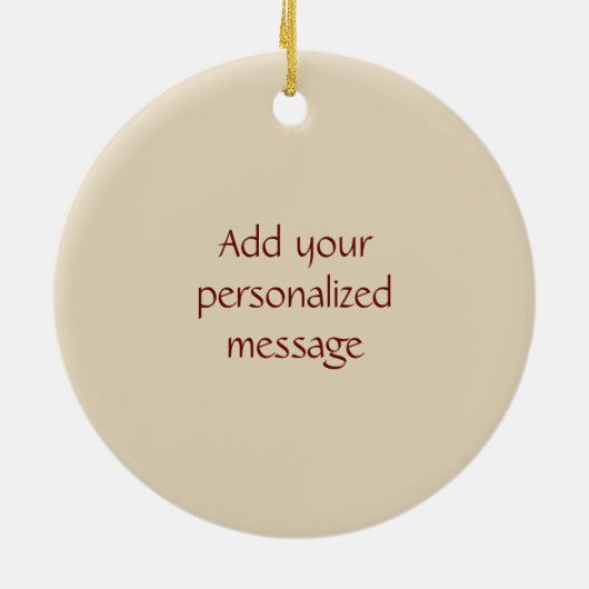 ボローニャ、イタリアの柱廊玄関 セラミックオーナメント (裏面)