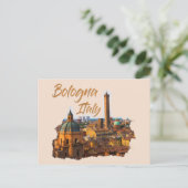 ボローニャ・イタリア：歴史センター ポストカード (スタンド正面)