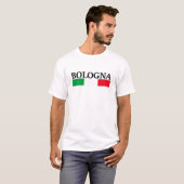 ボローニャ・イタリア、私はボローニャを愛する Tシャツ (正面フル)