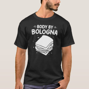 ボローニャ イタリア 肉 サンドイッチ ソーセージ バロニー フライド Tシャツ