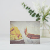 ボローニャ&チーズフリース葉書 ポストカード (スタンド正面)