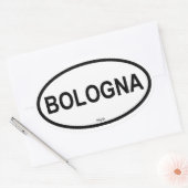 ボローニャ 楕円形シール (封筒)