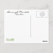 ボロー市場[はがき] ポストカード (裏面)