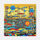 ボロ2 マグネット (正面)