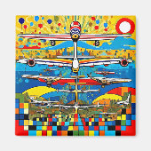 ボロ6 マグネット (正面)