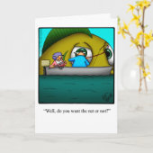 ボンおもしろいボヤージュ休暇グリーティングカード カード (黄色い花)