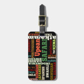 ボンアイリッシュイタリアンサファリ八和航海 ラゲッジタグ (正面縦)