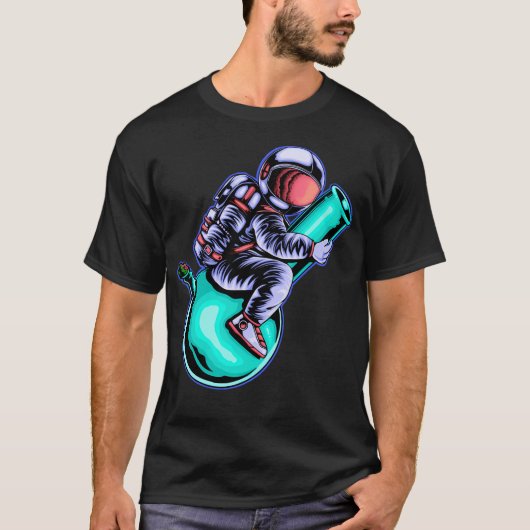 ボンアストロナウチカ宇宙飛行士シャツウィードストナー Tシャツ (正面)