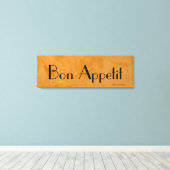 ボンアッペティトスカーナキッチンキャンバス キャンバスプリント (インサイチュ (ウッドフロア))