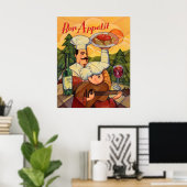 ボンアプリポスター ポスター (ホームオフィス)