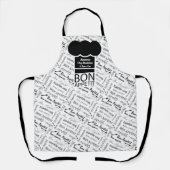 ボンアペティエビエンベリーシェヌーフランスの言語 エプロン (正面)