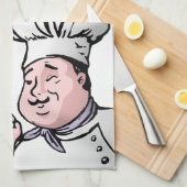 ボンアペティシェフ キッチンタオル (四つ折り)