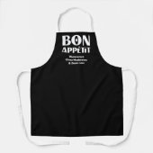 ボンアペティットエビエンヴェヌーシュヌスランゲーフランスのジ エプロン (正面)
