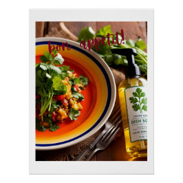 ボンアペティット – アンチ – キラントロソープジョーク ポスター