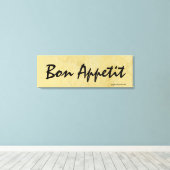 ボンアペティトスカーナサン絵を描ズ キャンバスプリント (インサイチュ (ウッドフロア))