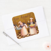 ボンアペティ スクエアシール (封筒)