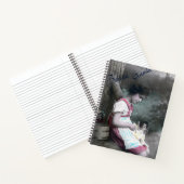 ボンアンネヴィンテージガールウィズドルル ノートブック (内部)