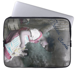 ボンアンネヴィンテージガールウィズドルル ラップトップスリーブ