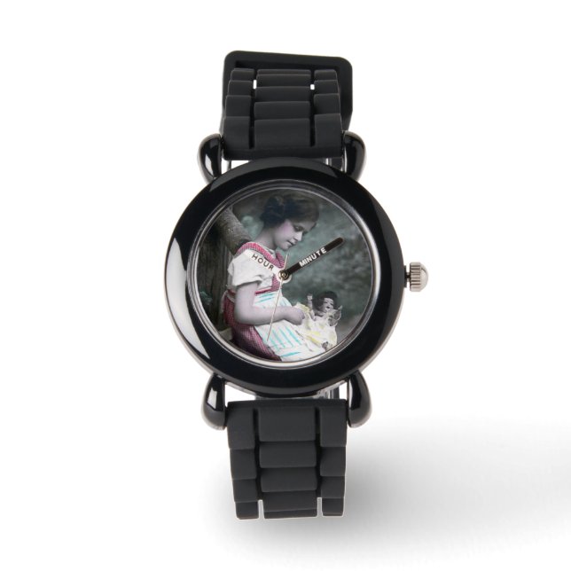 ボンアンネヴィンテージガールウィズドルル 腕時計 (正面)