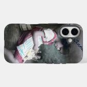 ボンアンネヴィンテージガールウィズドルル Case-Mate iPhoneケース (裏面 (横))