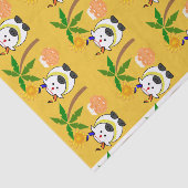 ボンガルポット、牛、木 薄葉紙 (詳細)