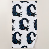 ボンクメランビーチタオル ビーチタオル (正面)