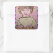 ボンゴの少年 スクエアシール (バッグ)