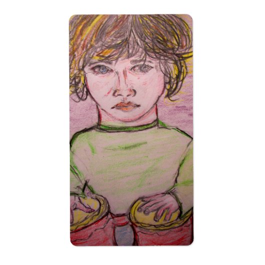 ボンゴの少年 ラベル (正面)