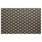 ボンゴの生地-暗闇 ファブリック (ヤード)