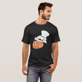ボンゴキャットピザシェフダンクミーム Tシャツ (正面フル)