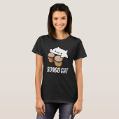 ボンゴ猫ミームtシャツかわいいボンゴ猫1 tシャツ (正面フル)