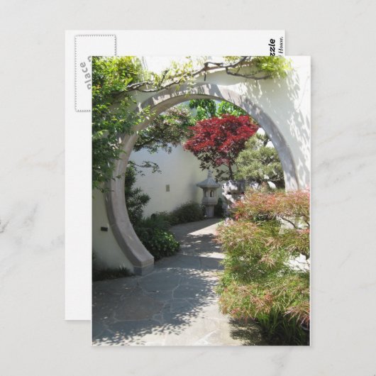 ボンサイハウスアーチアットUSナショナルアボレタム ポストカード (正面/裏面)
