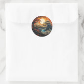 ボンザイツリーウェーブ陰陽武術アーツ ラウンドシール (バッグ)