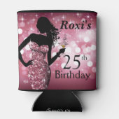 ボンシェルグリッターきらきら光るスパークル誕生日 | mauve 缶クーラー (裏面)