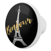 ボンジュエレガントールエッフェルタワー セラミックノブ (右)