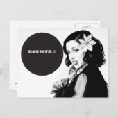 ボンジュールはがき ポストカード (正面/裏面)