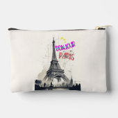 ボンジュールカラフルパリ アクセサリーポーチ (裏面)