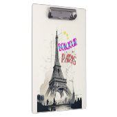 ボンジュールカラフルパリ クリップボード (右)