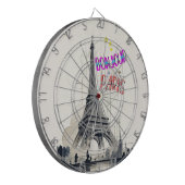 ボンジュールカラフルパリ ダーツボード (正面左)