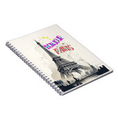 ボンジュールカラフルパリ ノートブック (右側)