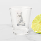 ボンジュールスカイラインマラソンパリ ショットグラス (裏面)