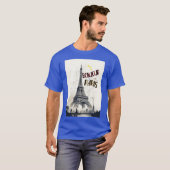 ボンジュールスカイラインマラソンパリ Tシャツ (正面フル)